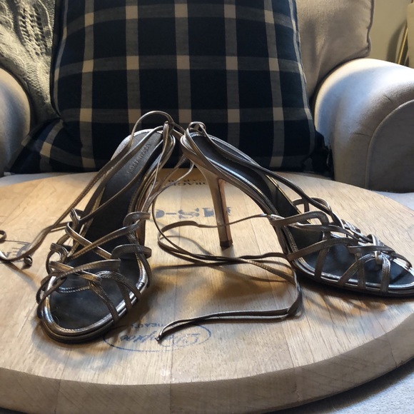 BCBG Max Azria Pewter Heels - Picture 2 of 4